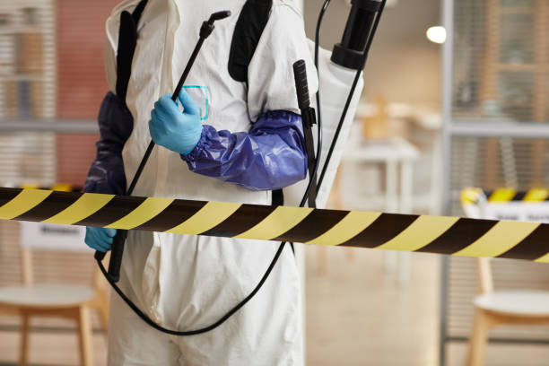 Professional Biohazard Cleanup technician working in Charleston Afb, SC